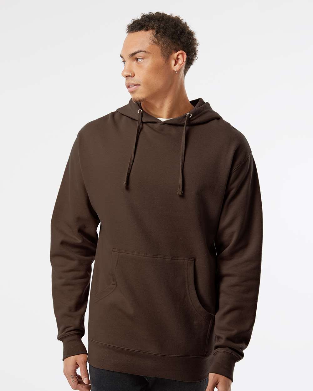 Midweight Hooded Pullover Sweatshirt